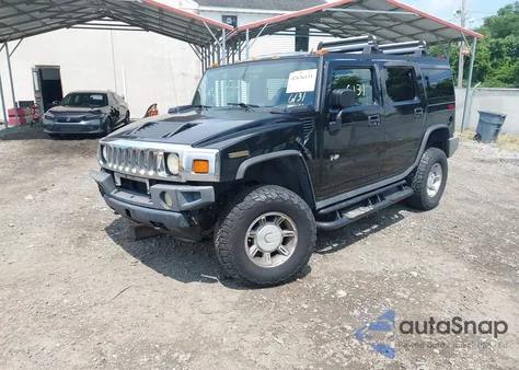 2005 Hummer H2 Suv из США, поврежденный, VIN 5GRGN23U95H128142